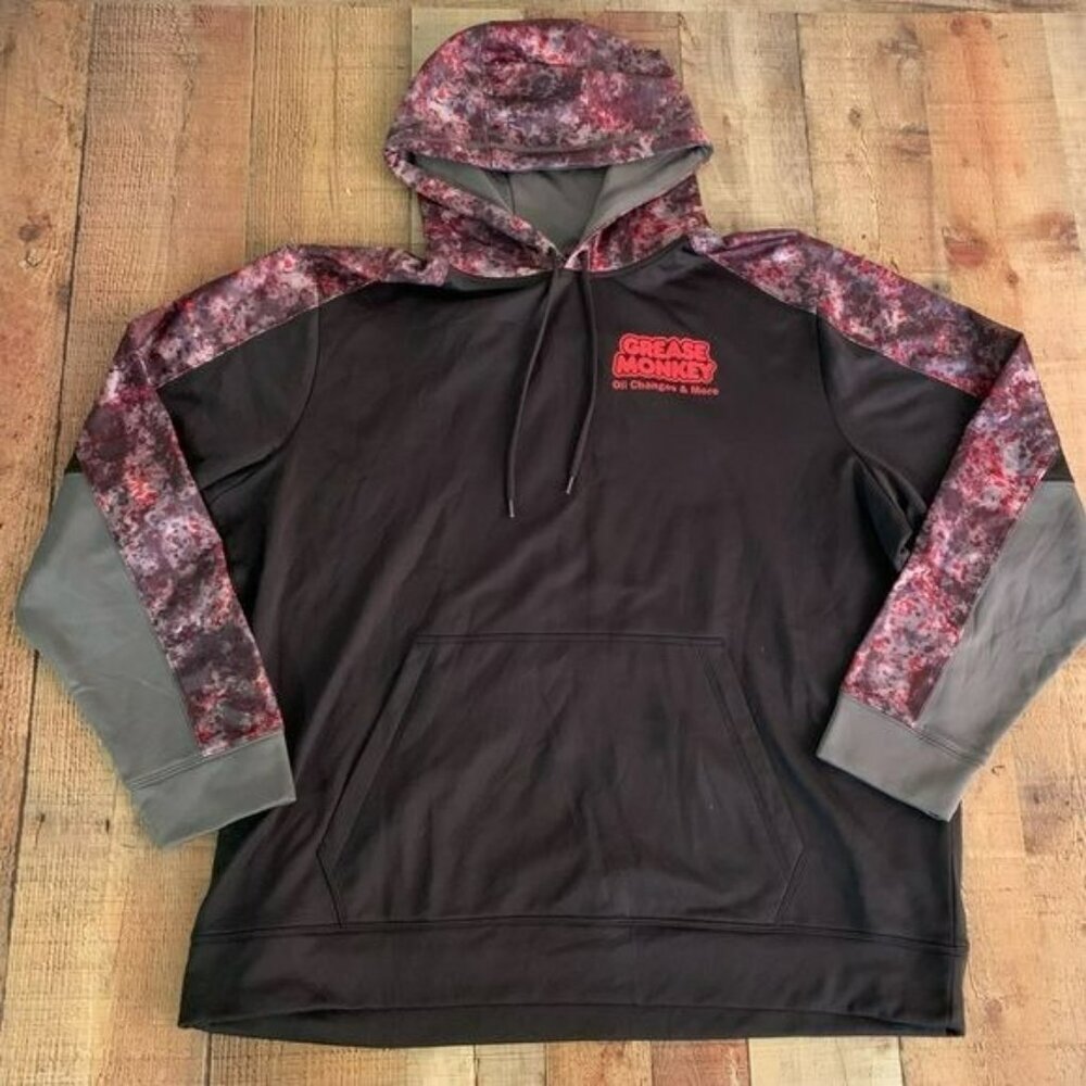 Grease monkey mens hooded sweatshirt hooded -XXL